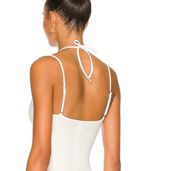 L*SPACE | Naomi Cut-Out Midi Dress | Cream | Sz XS - Picture 5 of 9